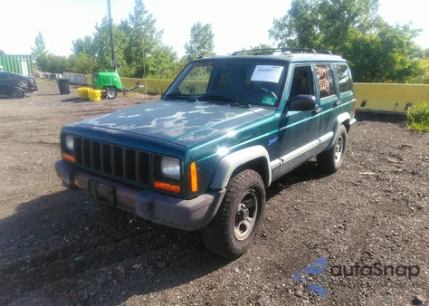 1997 Jeep Cherokee Sport z USA, uszkodzony, nr VIN 1J4FJ68S9VL561393